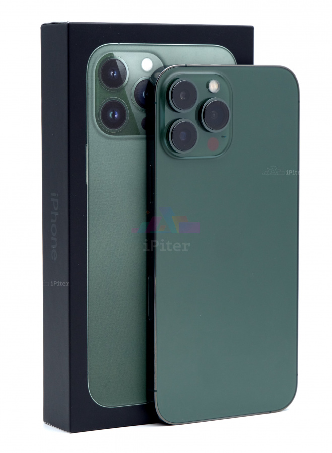 Фото Купить Apple iPhone 13 Pro Max 128Gb<br> Alpine Green (Альпийский зелёный) по низкой цене в