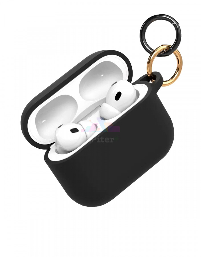 Фото Купить Чехол VLP Charm case для AirPods Pro 3 (Чёрный) по низкой цене в