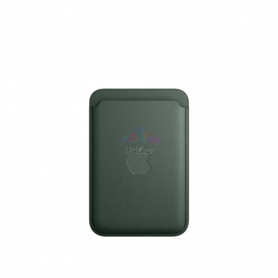 Фото Купить Кардхолдер Apple FineWoven Wallet with MagSafe (Тёмно-зелёный) по низкой цене в