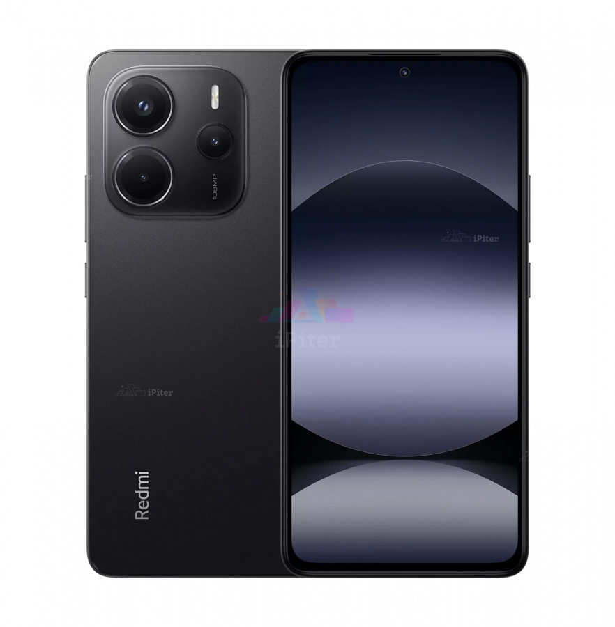 Фото Купить Смартфон Xiaomi Redmi Note 14 4G 8Gb/256Gb (Midnight Black) Nano-Sim + Nano-Sim по низкой цене в
