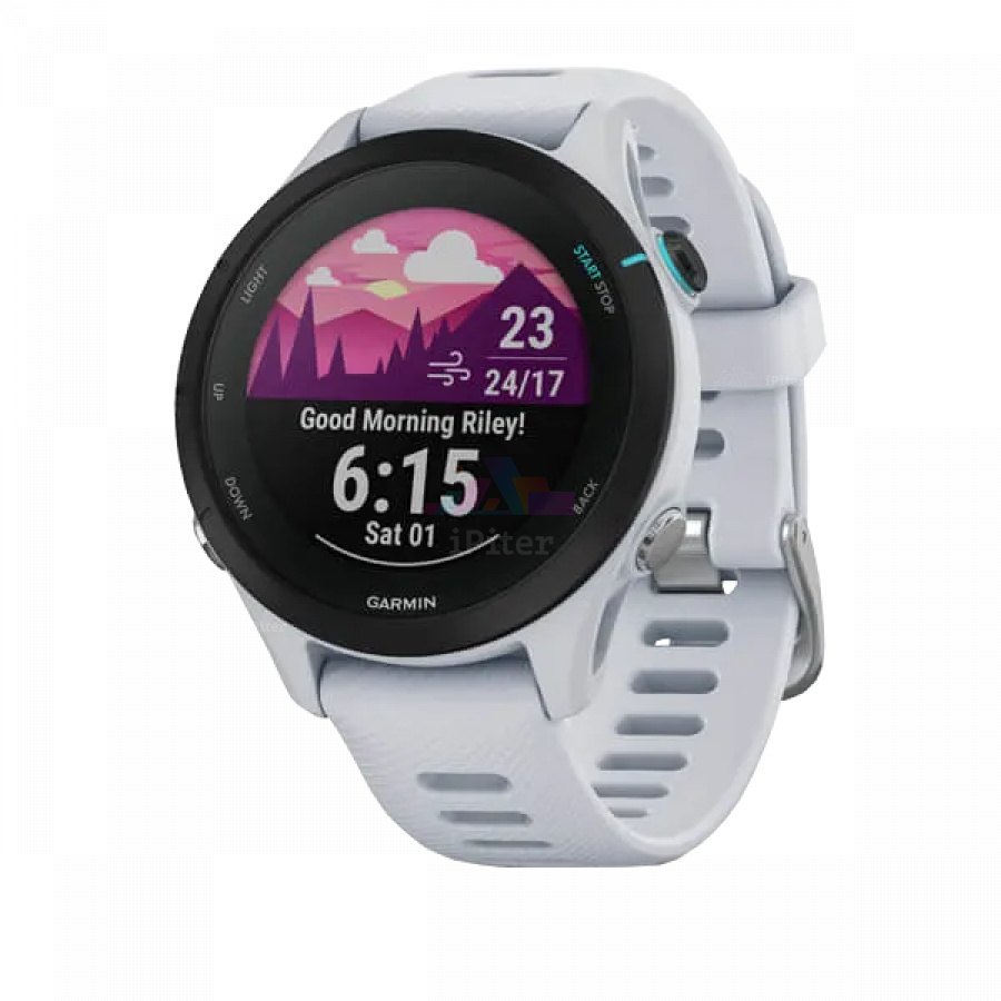 Фото Купить Умные часы Garmin Forerunner 255S Белый (010-02641-33) по низкой цене в