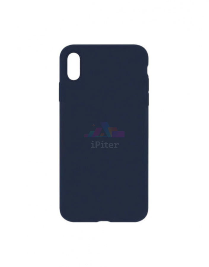 Фото Чехол-накладка Devia Nature case Silicon Case для iPhone XS Max, Синий