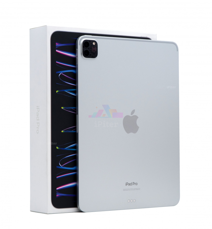 Фото Купить iPad Pro (2022) 11 дюймов Wi-Fi 2Tb Silver (Серебристый) по низкой цене в