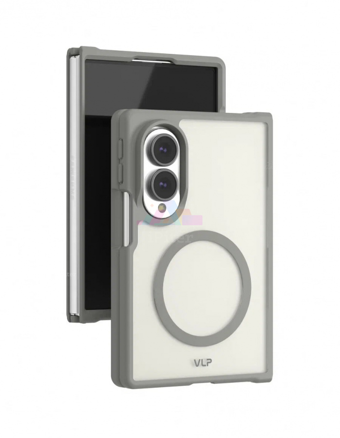 Фото Купить Чехол VLP Moon Case для Samsung Galaxy Z Fold 8 (Графитовый) по низкой цене в