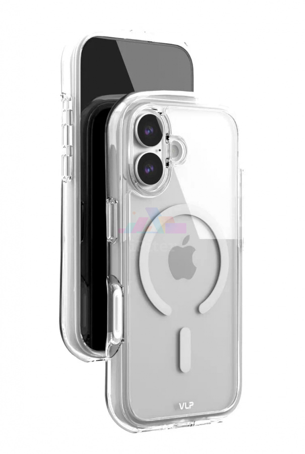 Фото Купить Чехол VLP Bubble case with MagSafe для iPhone 17 (Белый) по низкой цене в
