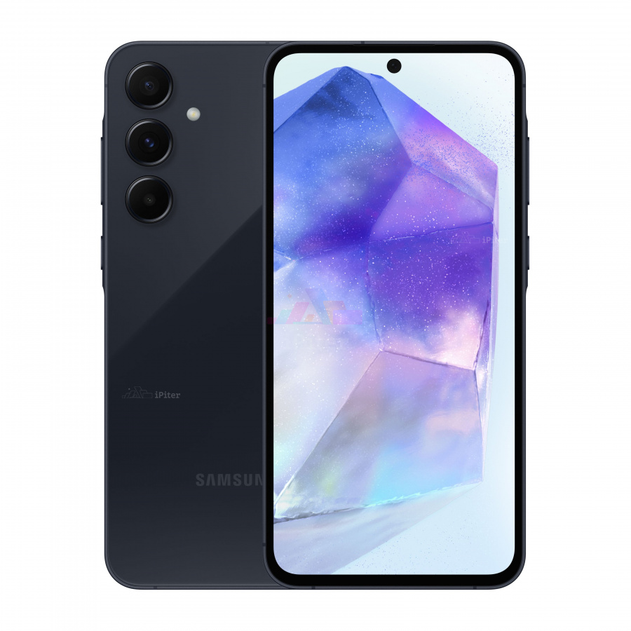 Фото Купить Смартфон Samsung Galaxy A55 12Gb/256Gb (Navy) SM-A556 (Dual Nano-sim + eSim) по низкой цене в