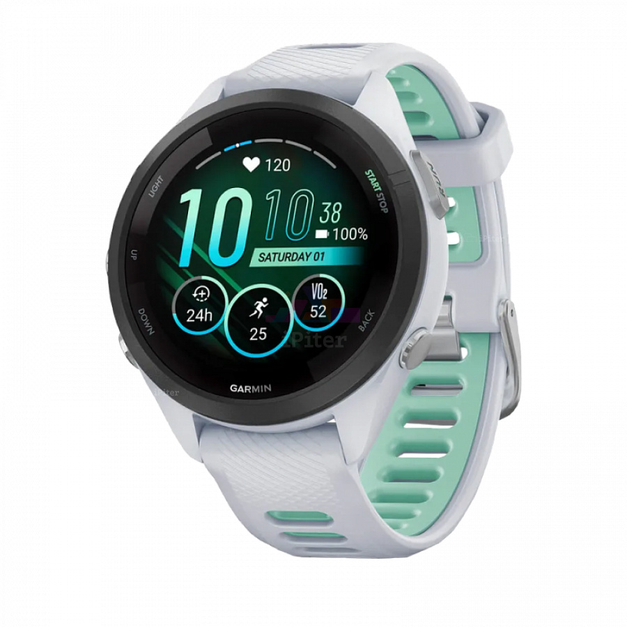 Фото Купить Умные часы Garmin Forerunner 265S Белый (010-02810-14) по низкой цене в
