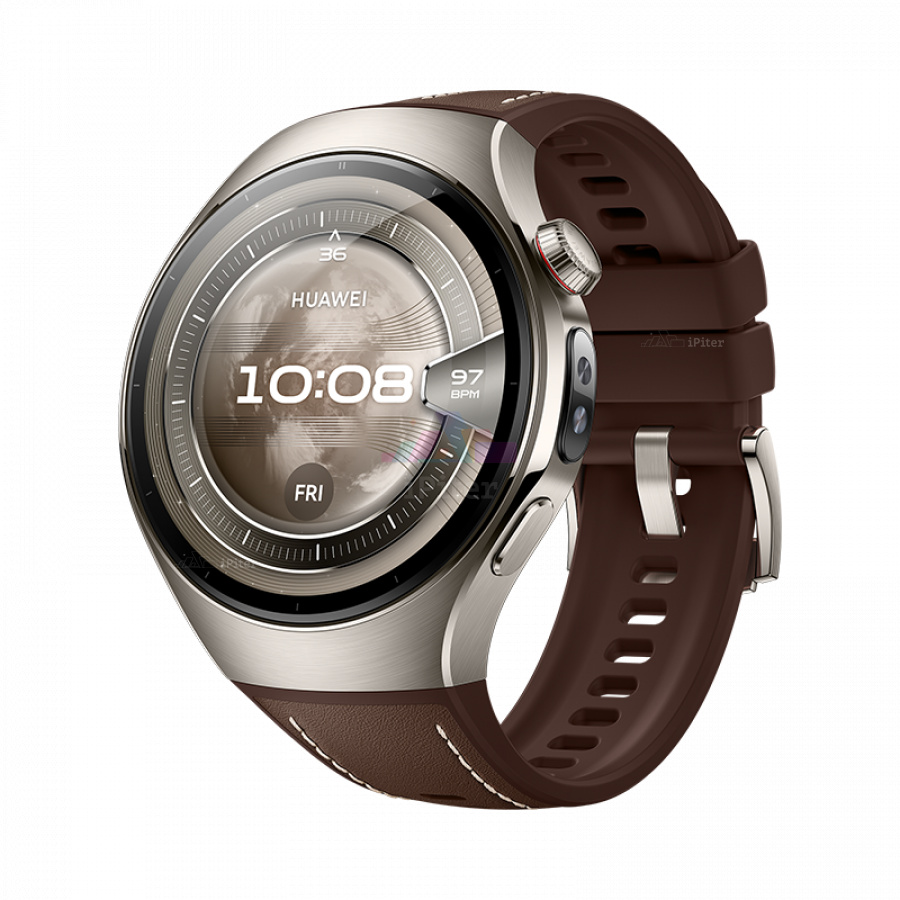 Фото Купить Умные часы Huawei Watch 5 46mm (Коричневый) по низкой цене в