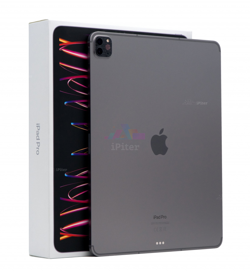 Фото Купить iPad Pro (2022) 12,9 дюймов Wi-Fi + Cellular 1Tb Space Gray (Серый космос) по низкой цене в