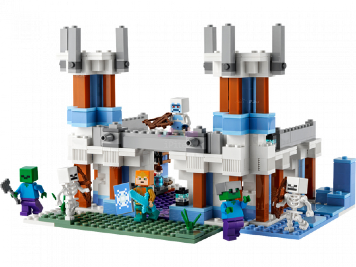 Фото Купить Lego 21186 Minecraft The Ice Castle по низкой цене в