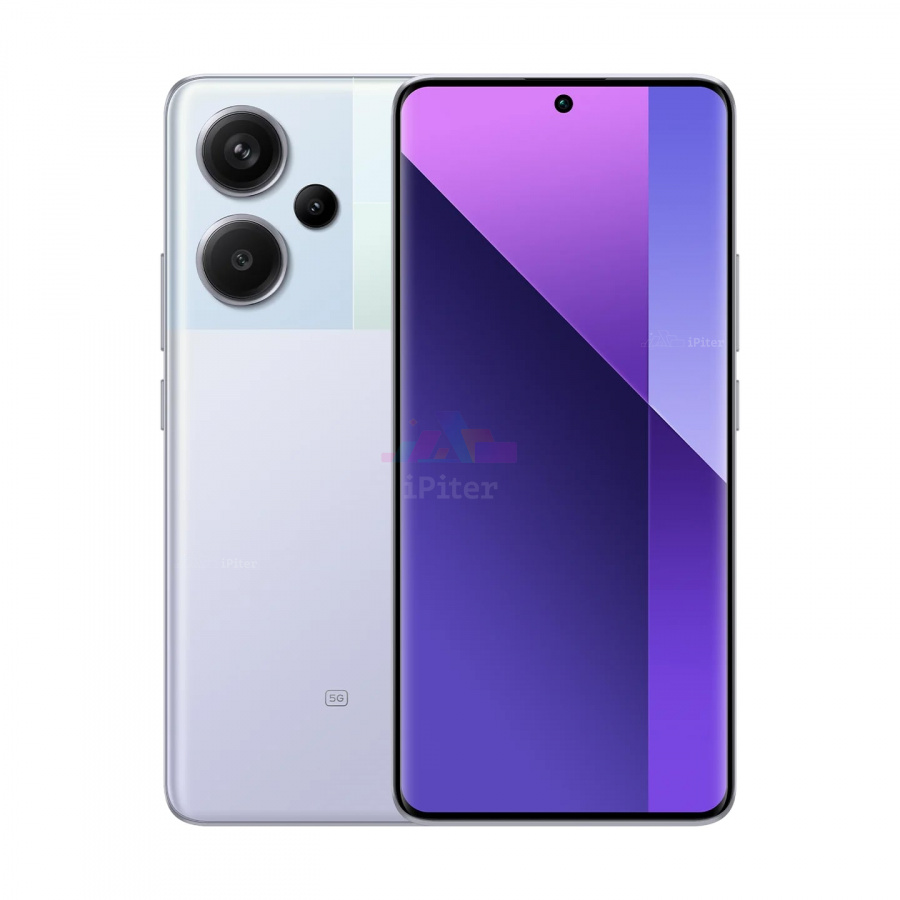 Фото Купить Смартфон Xiaomi Redmi Note 13 Pro Plus 5G 8Gb/256Gb (Purple) Nano-Sim + Nano-Sim по низкой цене в