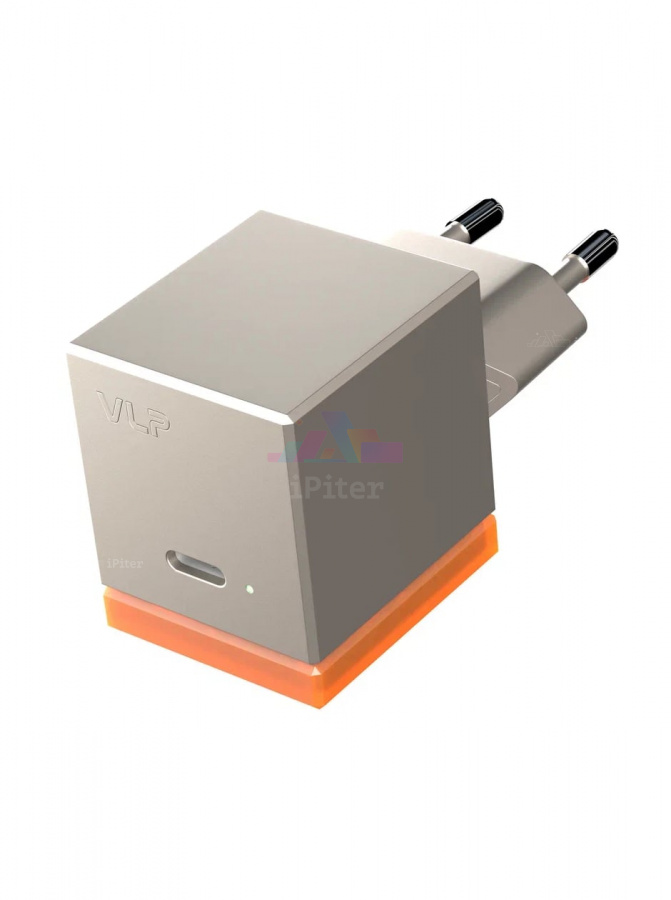 Фото Купить Сетевое зарядное устройство VLP NEO 45W USB-C (Titanium) по низкой цене в