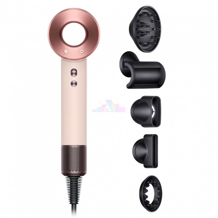 Фото Купить Фен Dyson Supersonic HD08 Ceramic Pink/Rose Gold (5 насадок) по низкой цене в