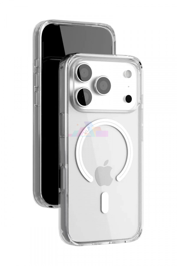 Фото Купить Чехол VLP Diamond case with MagSafe для iPhone 17 Pro (Прозрачный) по низкой цене в