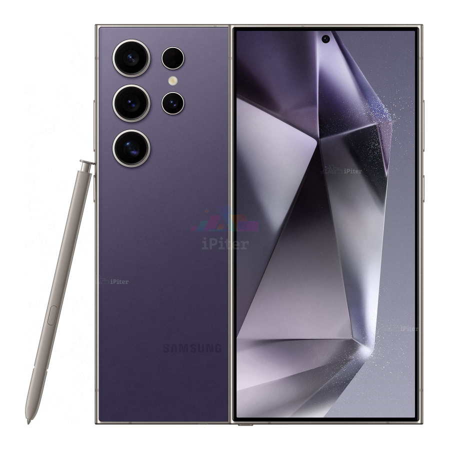 Фото Купить Смартфон Samsung Galaxy S24 Ultra 5G 12Gb/512Gb (Titanium Violet) SM-S928 (Dual Nano-sim + eSim) по низкой цене в