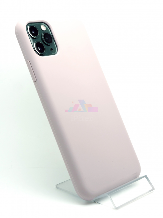 Фото Силиконовый чехол Candy для iPhone 11 Pro Max, Бежевый