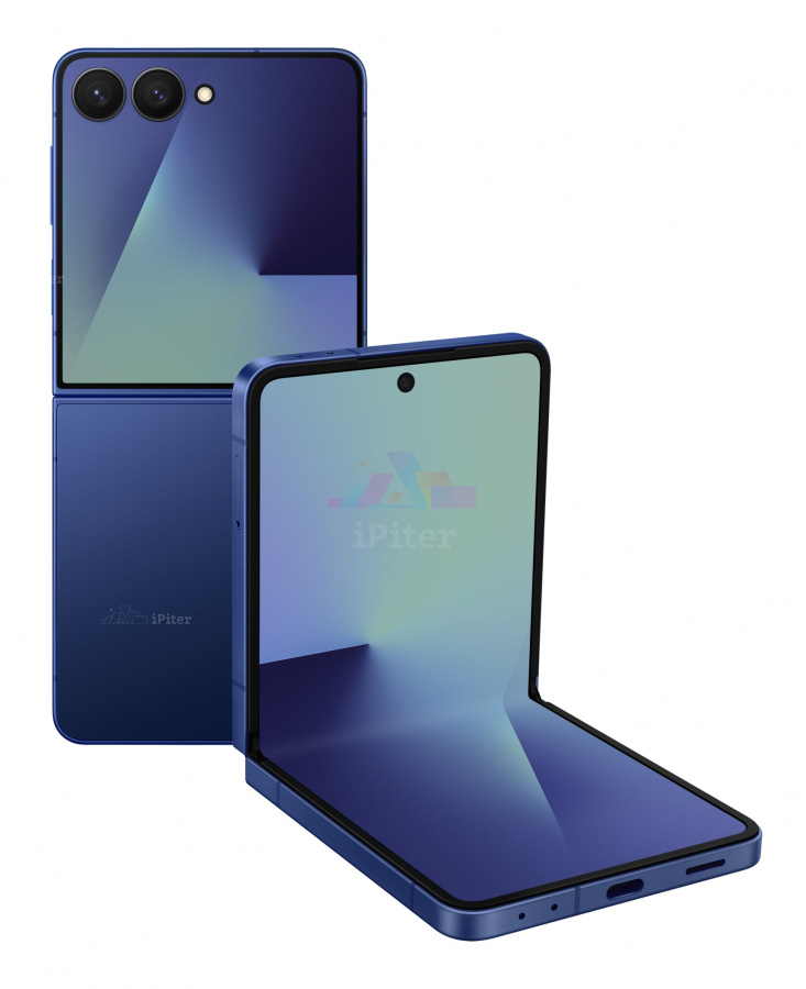 Фото Купить Смартфон Samsung Galaxy Z Flip 7 12Gb/512Gb (Blue Shadow) SM-F766 (Nano-sim + eSim) по низкой цене в
