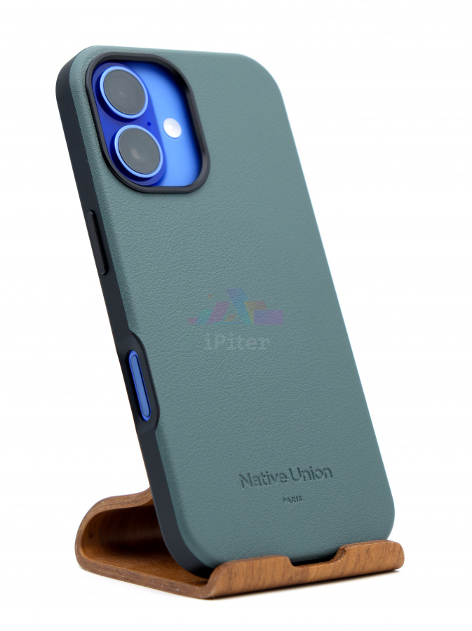 Фото Купить Чехол Native Union Active case with MagSafe для iPhone 16 Зелёный по низкой цене в