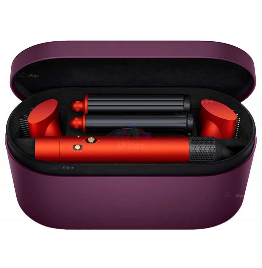 Фото Купить Стайлер Dyson Airwrap Complete Long HS05 Topaz Orange (6 насадок) по низкой цене в