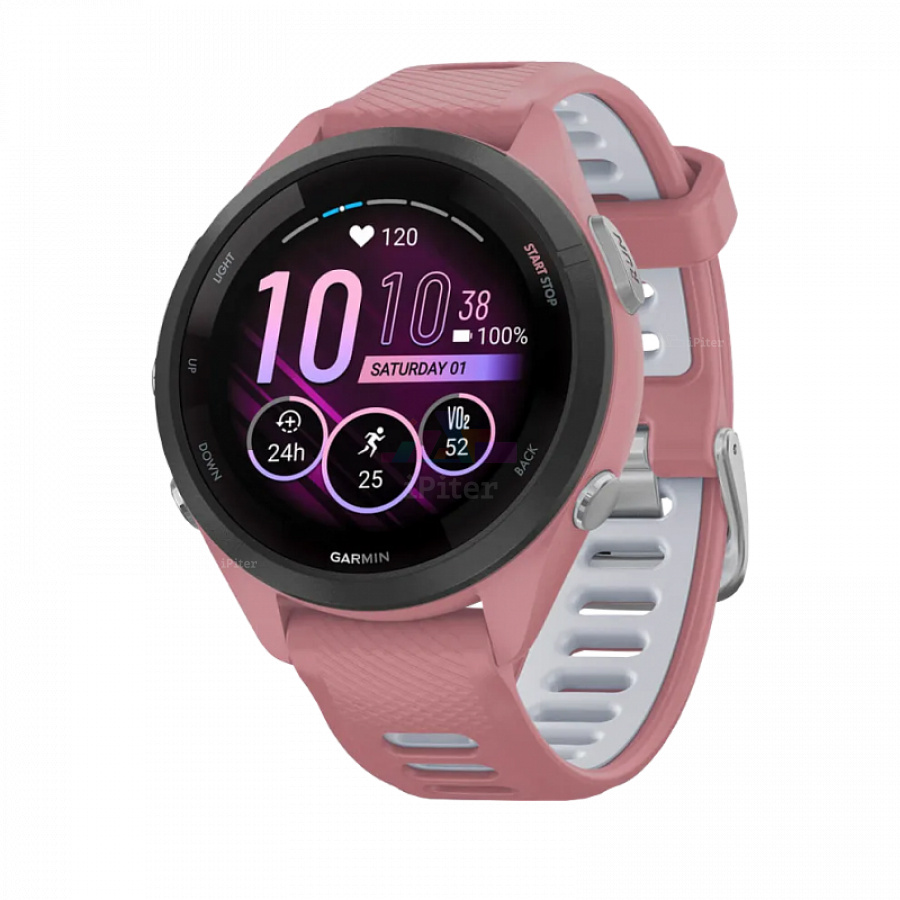 Фото Купить Умные часы Garmin Forerunner 265S Розовый (010-02810-15) по низкой цене в