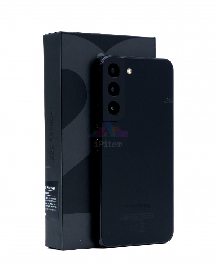 Фото Купить Смартфон Samsung Galaxy S22 8Gb/128Gb (Чёрный) SM-S901 (Nano-sim + eSim) по низкой цене в