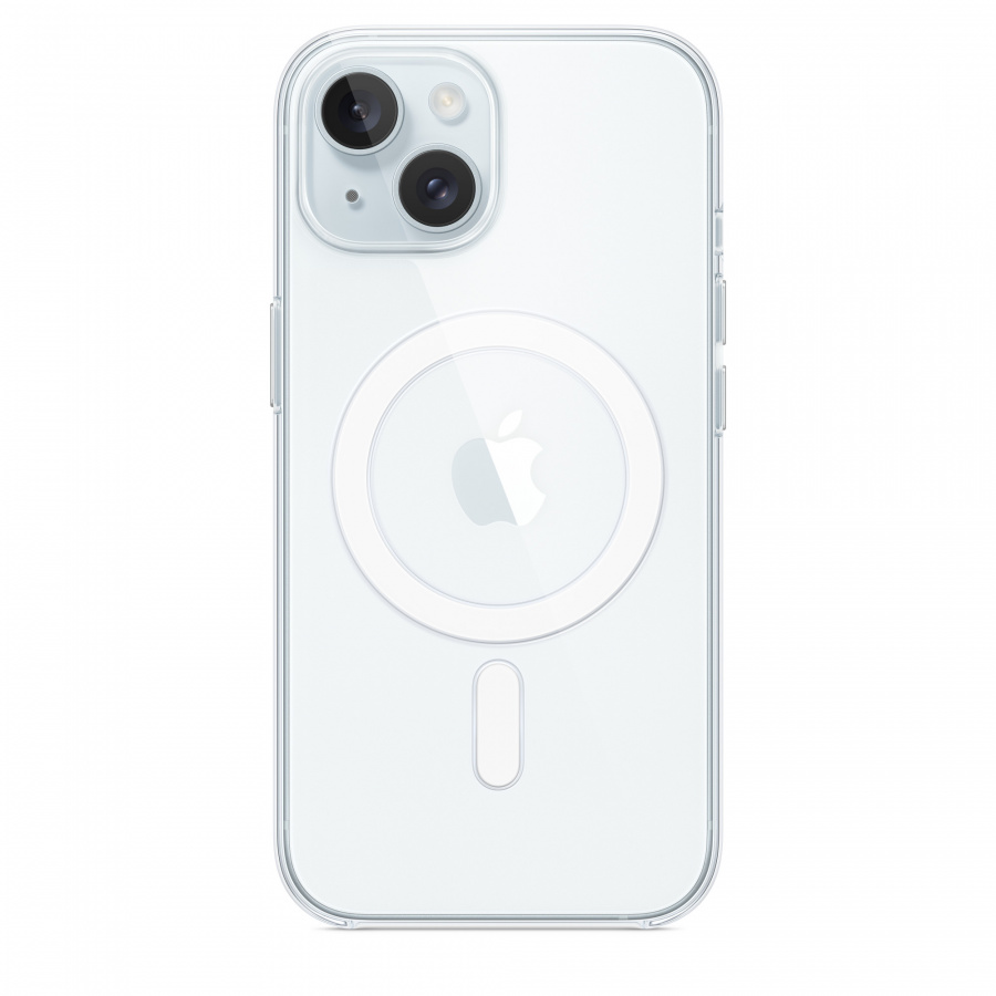 Фото Купить Чехол Apple Clear Case with MagSafe для iPhone 15 MT203 по низкой цене в