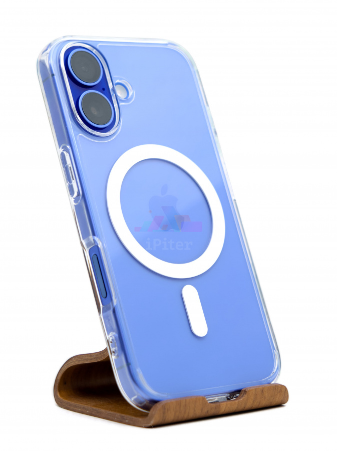 Фото Купить Чехол Spigen Ultra Hybrid with MagSafe для iPhone 16 Прозрачный по низкой цене в