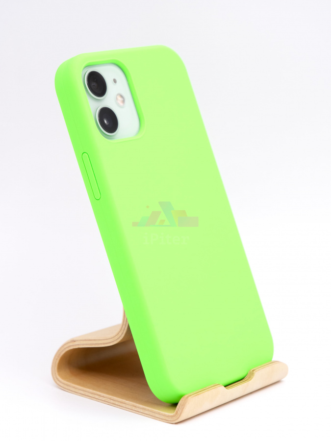 Фото Силиконовый чехол Candy для iPhone 12 mini, Зелёный