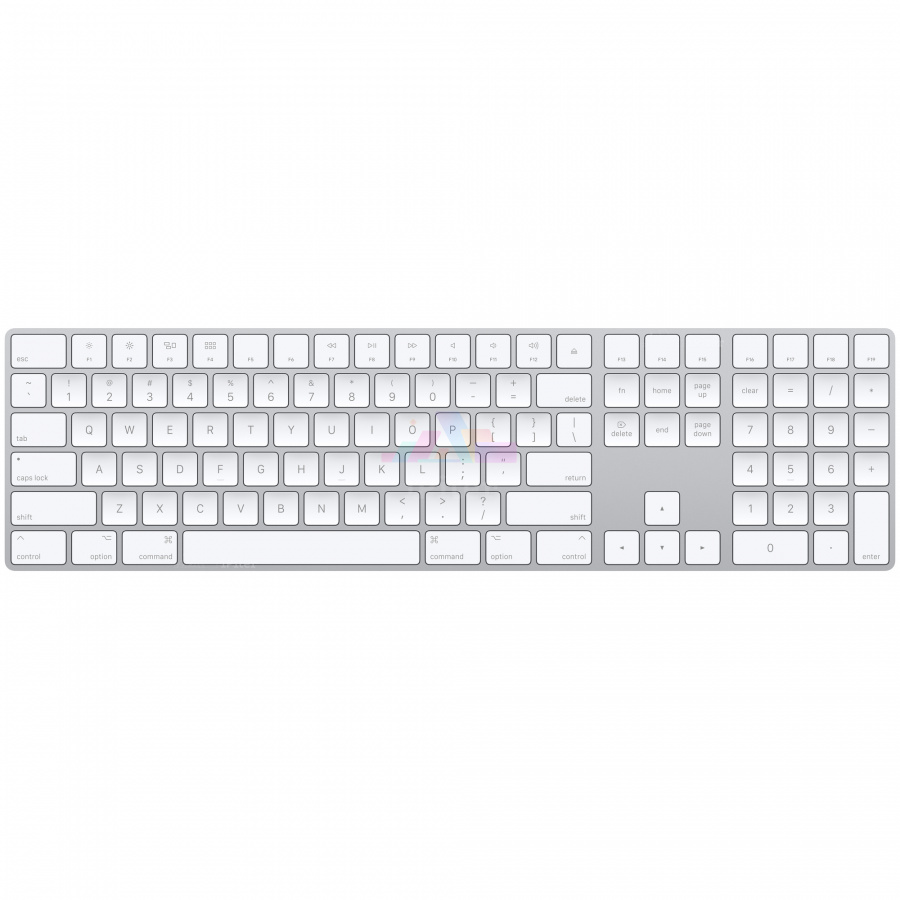 Фото Купить Беспроводная клавиатура Apple Magic Keyboard with Numeric Keypad (White) Lightning (MXCJ3) по низкой цене в