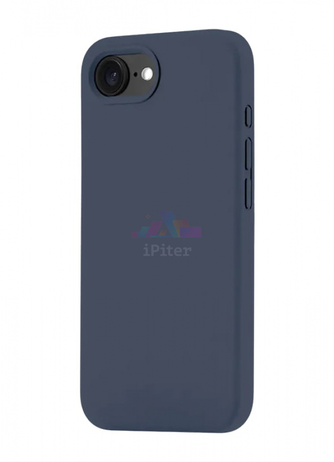 Фото Купить Чехол uBear Touch Mag case для iPhone 16e/17e (Тёмно-синий) по низкой цене в