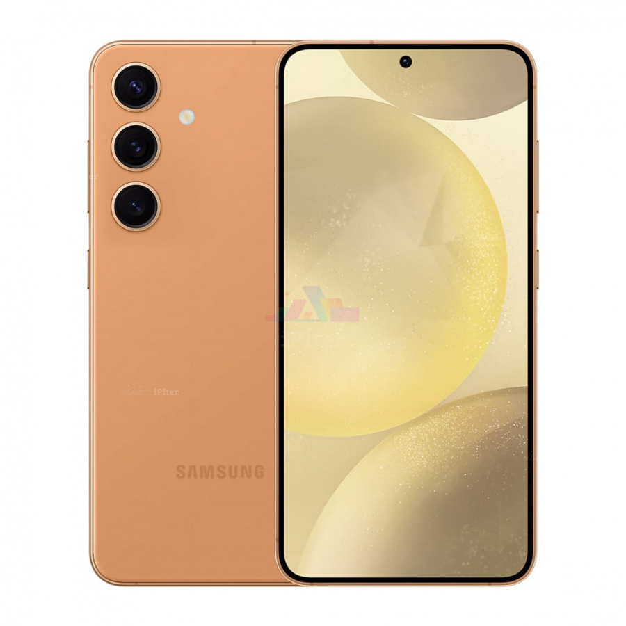 Фото Купить Смартфон Samsung Galaxy S24 5G 8Gb/256Gb (Orange) SM-S921 (Nano-sim + eSim) по низкой цене в