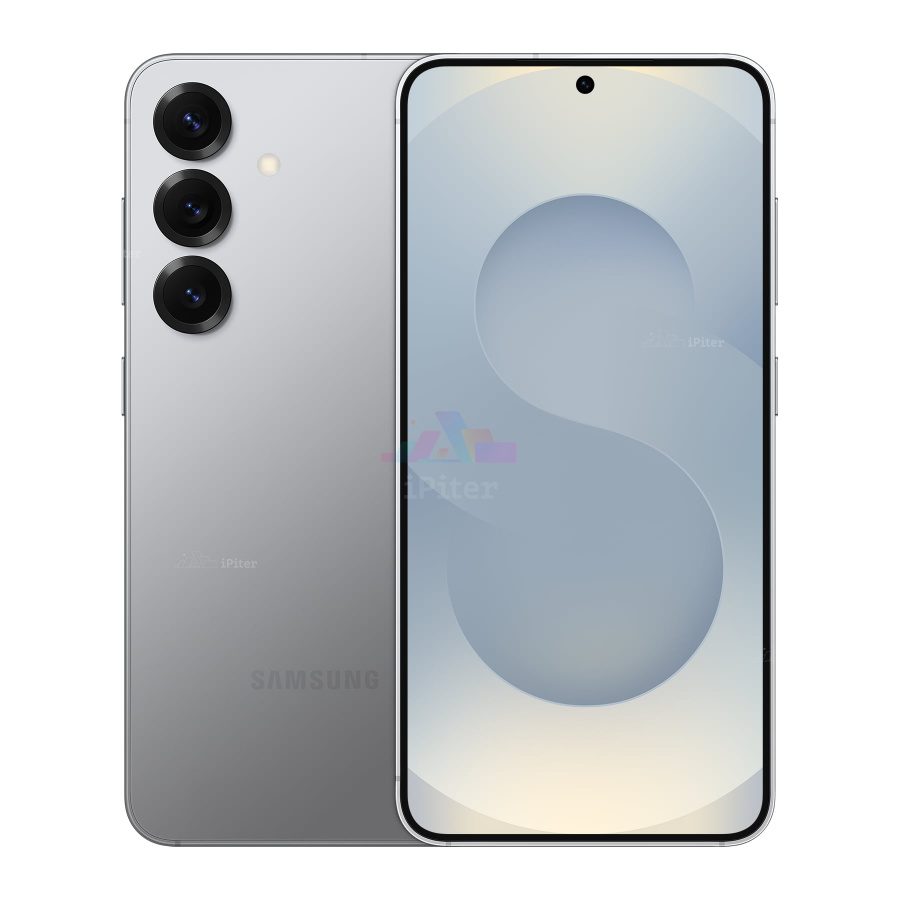 Фото Купить Смартфон Samsung Galaxy S25 5G 12Gb/128Gb (Silver Shadow) SM-S9310 (Nano-Sim + Nano-Sim) по низкой цене в