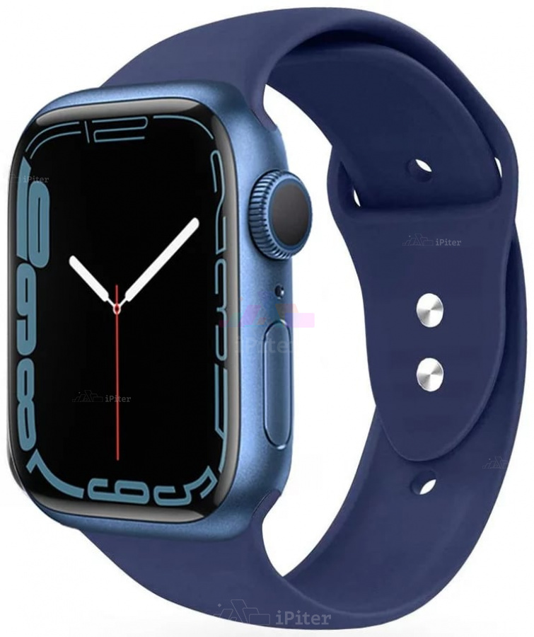 Фото Купить Ремешок Tech-Protect Iconband для Apple Watch 44 / 45 / 46 мм (Тёмно-синий) по низкой цене в
