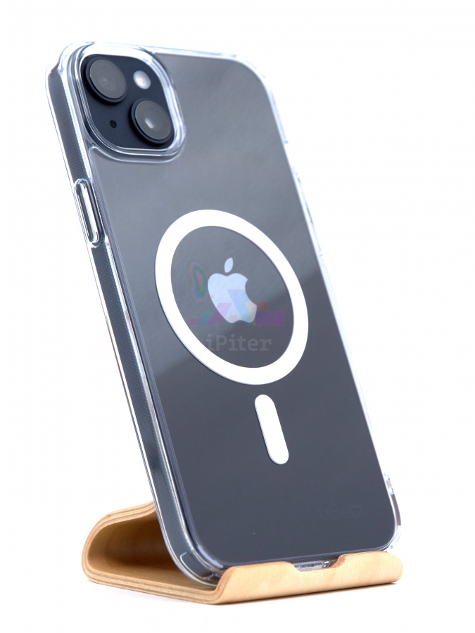 Фото Чехол Real Mag Case для iPhone 14 Plus, Прозрачный