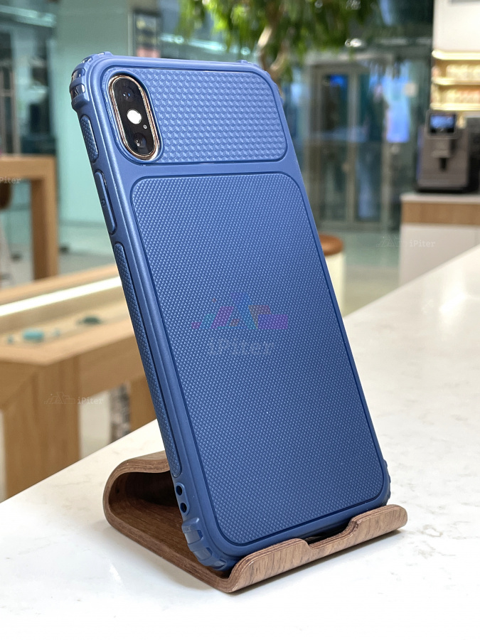 Фото Чехол Devia Guider для iPhone XS Max, Синий