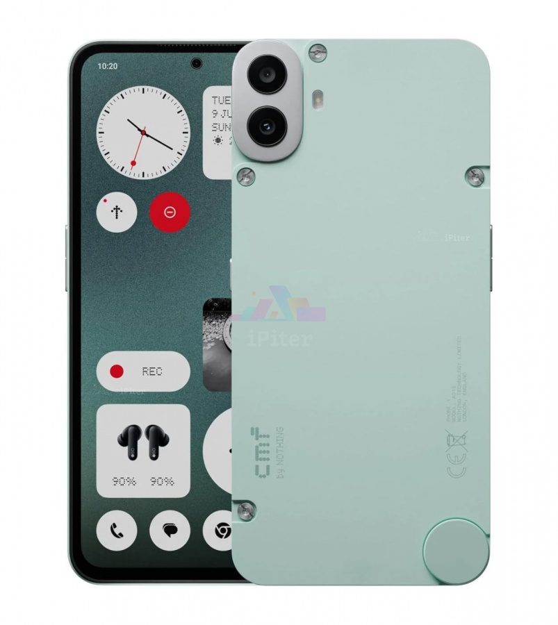 Фото Купить Смартфон Nothing CMF Phone 1 8Gb/256Gb (Light Green) по низкой цене в