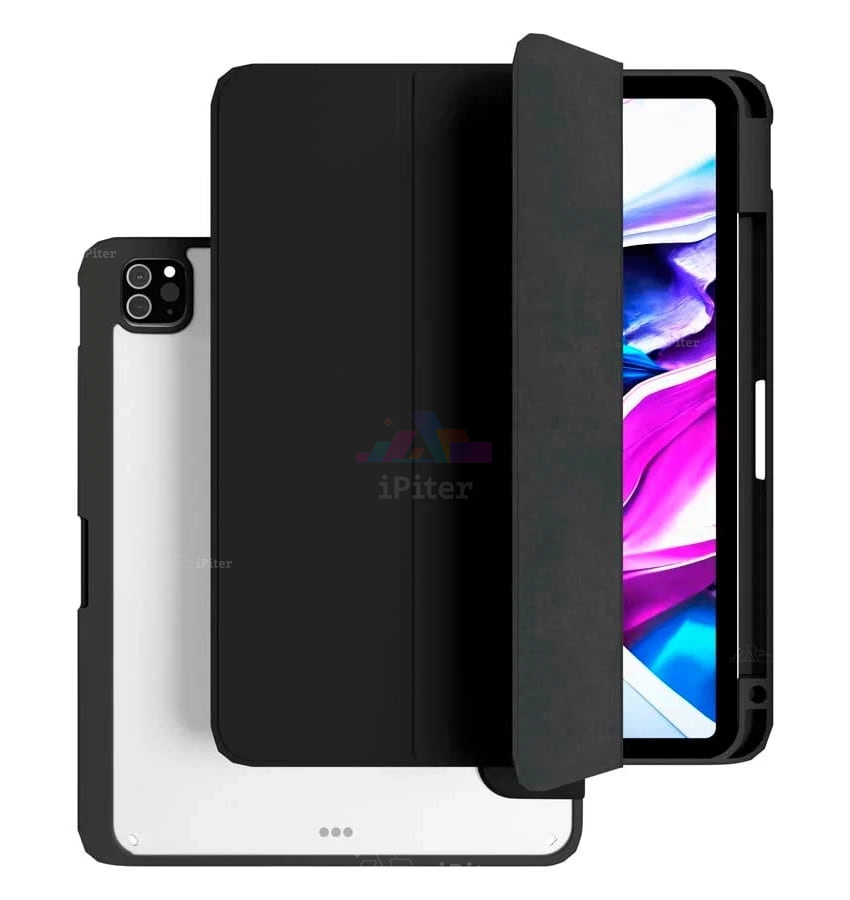 Фото Купить Чехол VLP Split Folio для iPad Pro (M4/M5) 13'' (Чёрный) по низкой цене в