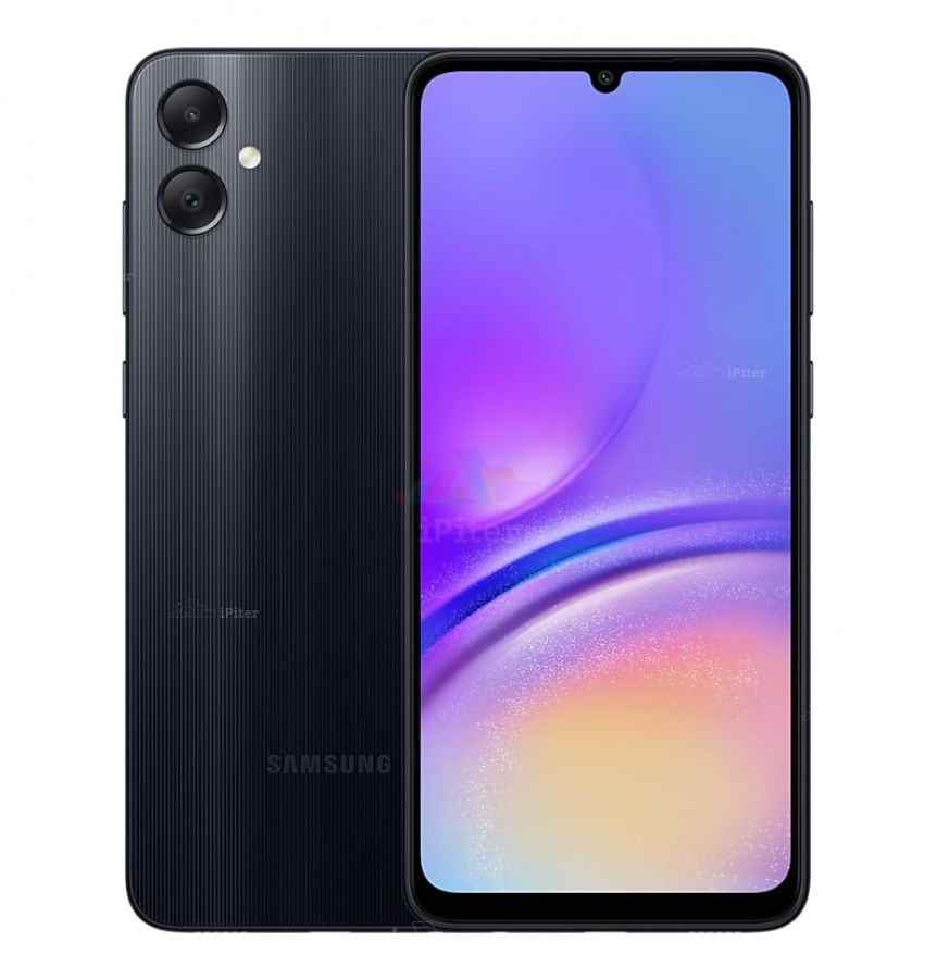 Фото Купить Смартфон Samsung Galaxy A05 6Gb/128Gb (Чёрный) (Nano-Sim + Nano-Sim) по низкой цене в