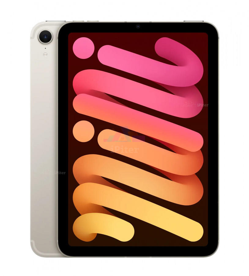 Фото Купить Apple iPad Mini 2024 Wi-Fi + Cellular 256gb Starlight (Сияющая звезда) по низкой цене в