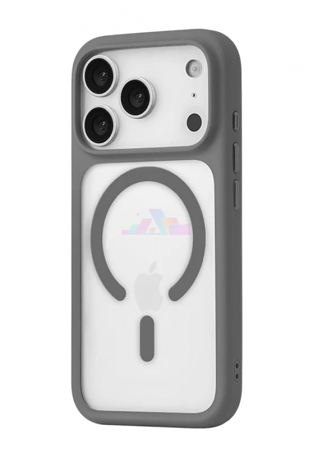 Фото Купить Чехол uBear Shade case with MagSafe для iPhone 17 Pro (Серый) по низкой цене в