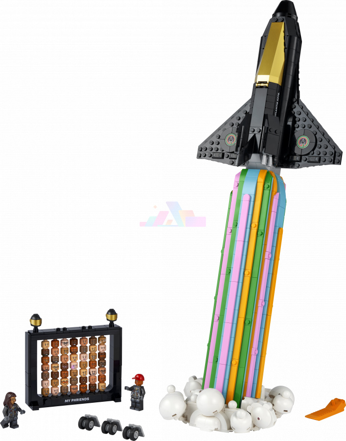 Фото Купить LEGO Icons 10391 Over the Moon с Фарреллом Уильямсом по низкой цене в