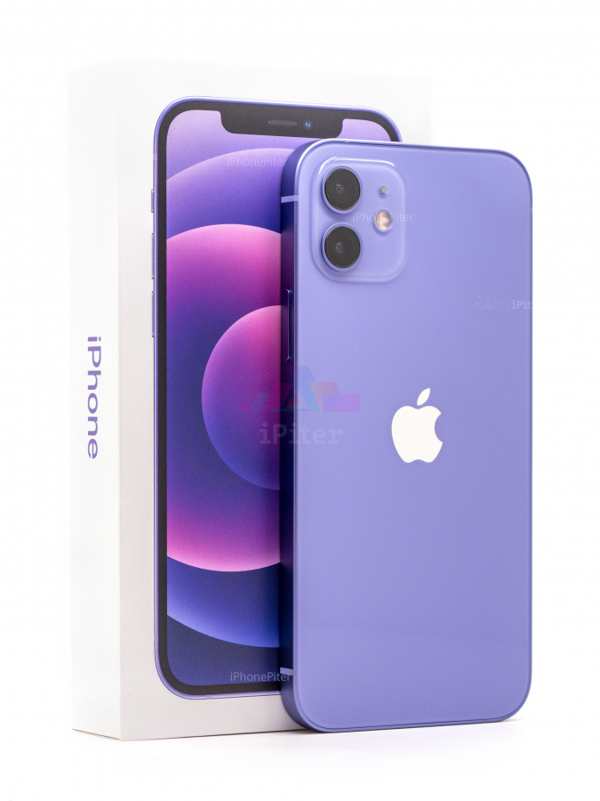 Фото Купить Apple iPhone 12 64Gb<br> Purple (Фиолетовый) по низкой цене в