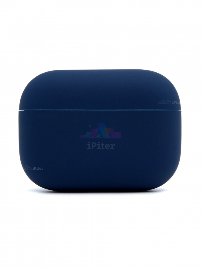 Фото Чехол VLP Silicone Case Ultraslim для AirPods Pro (Тёмно-синий), Тёмно-синий