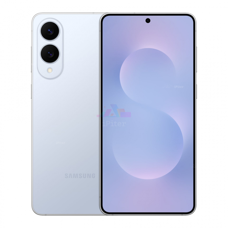 Фото Купить Смартфон Samsung Galaxy S25 Edge 12Gb/256Gb (Titanium Icyblue) SM-S937 (Dual Nano-sim + eSim) по низкой цене в
