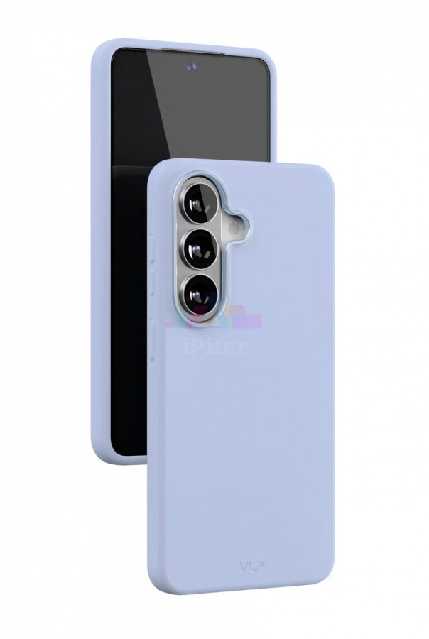 Фото Купить Чехол VLP Aster Pro Case для Samsung Galaxy S26 (Голубой) по низкой цене в
