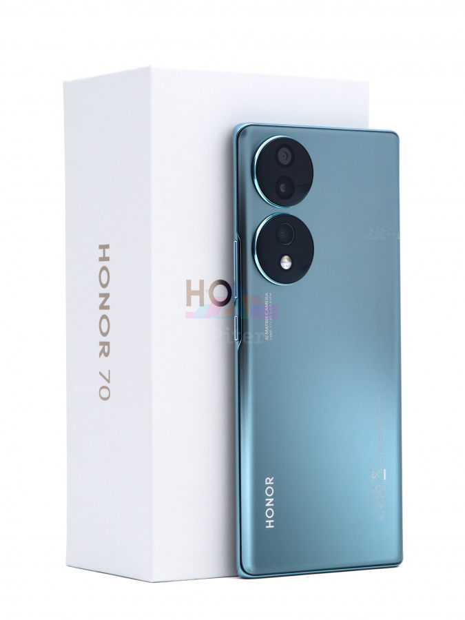 Фото Купить Смартфон Honor 70 8Gb/128Gb (Зелёный) Global по низкой цене в