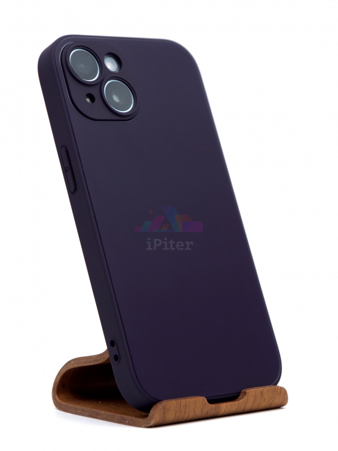 Фото Купить Чехол VLP Glaze case with MagSafe для iPhone 15 Фиолетовый по низкой цене в