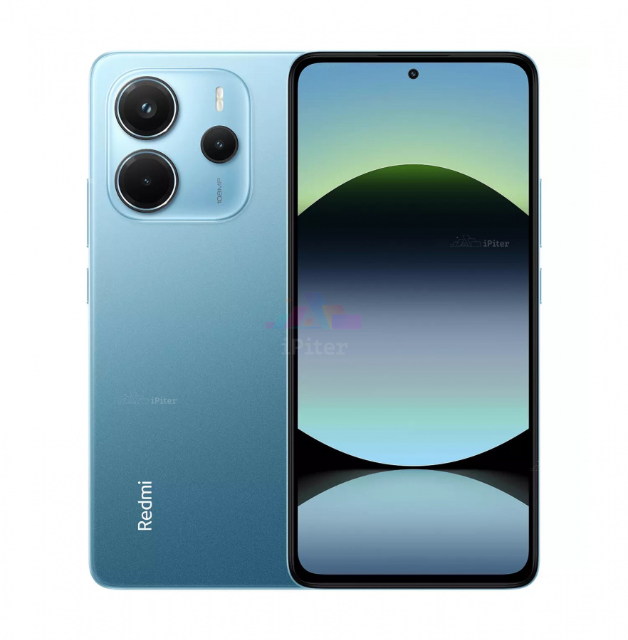 Фото Купить Смартфон Xiaomi Redmi Note 14 4G 8Gb/256Gb (Ocean Blue) Nano-Sim + Nano-Sim по низкой цене в