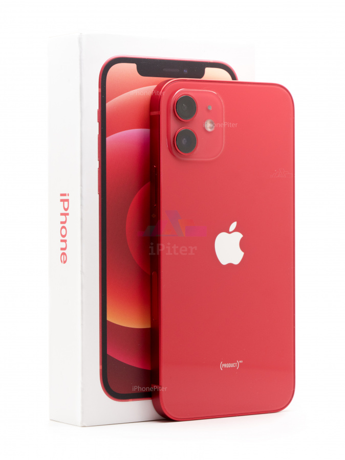 Фото Купить Apple iPhone 12 64Gb<br> Red (Красный) по низкой цене в