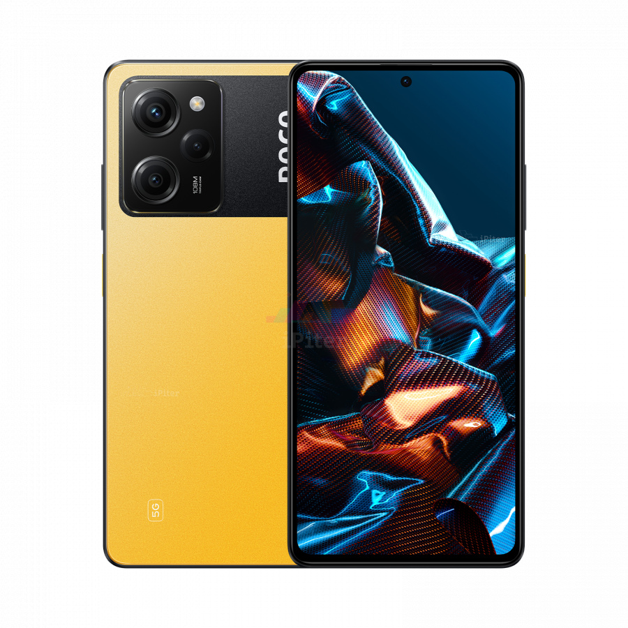 Фото Купить Смартфон Xiaomi Poco X5 Pro 5G 6Gb/128Gb (Желтый) Global по низкой цене в